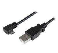Startech Micro Usb Right 1 M One Size Black