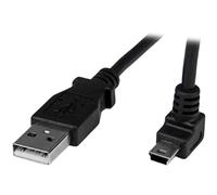 Startech.com cable mini usb - a a mini b ángulo superior 1 metro negro