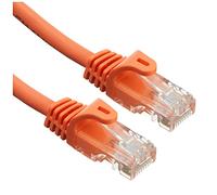 StarTech.com Cable de 1m Naranja de Red Fast Ethernet Cat5e RJ45 sin Enganche - Cable Patch Snagless