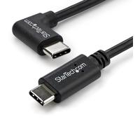 StarTech.com Cable de 1m USB-C a USB-C Acodado a la Derecha - Cable USB Tipo C e
