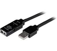 Startech Extension Usb 25 M One Size Black