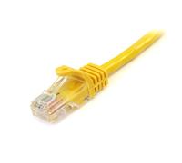 StarTech.com - Cable de 2m Amarillo de Red Fast Ethernet Cat5e RJ45 sin Enganche - Cable Patch Snagless