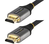StarTech.com Cable de 2m HDMI 2.0 Certificado Premium - Cable HDMI con Ethernet de Alta Velocidad Ultra HD 4K 60Hz - HDR10, ARC - Cable de Vídeo HDMI UHD - para Monitores UHD - M/M (HDMMV2M)