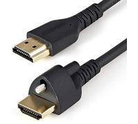 StarTech Cable HDMI HDMM1MLS 2 m – HDMI 2.0, 4K@60Hz HDR, Ethernet, M/M, Negro