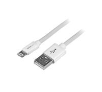 StarTech.com - Cable de 2m Lightning de 8 Pin a USB A 2.0 para Apple iPod iPhone 5 iPad - Blanco