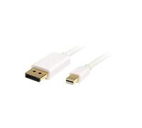 StarTech.com - Cable Adaptador de 2m de Monitor Mini DisplayPort 1.2 Macho a DP Macho - 4k Blanco