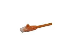 Cable - StarTech.com N6PATC2MOR Cable 2m Naranja de Red Gigabit Cat6 Ethernet RJ45 Snagless