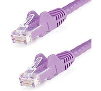 Startech.com cable de 2m púrpura de red gigabit cat6 ethernet rj45 si