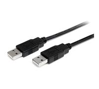 StarTech.com Cable de 2m USB 2.0 Alta Velocidad Macho a Macho USB A - Negro