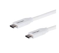 StarTech.com Cable de 2m USB-C a USB-C con capacidad para Entrega de Alimentació