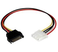 Startech.com cable de 30cm adaptador de alimentación sata a lp4 - hem