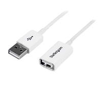 StarTech.com Cable de 3m de Extensión Alargador USB 2.0 - Macho a Hembra USB A - Extensor - Blanco