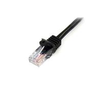 CABLE 3M NEGRO RED 100MBPS CAT5E ETHERNET RJ45 SNAGLE SS 45PAT3MBK