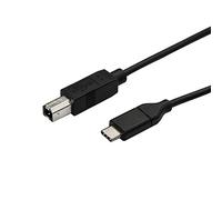 StarTech.com Cable de 50cm USB-C a USB-B de Impresora - Cable Adaptador USB Tipo C a USB B