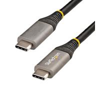 StarTech Cable USB-C USB31CCV50CM – USB 3.2 Gen 2 10 Gbps, PD 100W (5A), Modo Alt de DP, 50 cm