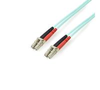 StarTech.com Cable de 5m de Fibra Óptica Multimodo OM3 LC a LC UPC - Full Duplex