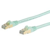 StarTech Cable de red Ethernet CAT6a RJ45 STP 5 m Aqua