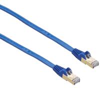StarTech.com Cable de 5m de Red Ethernet CAT6a Azul con Conectores RJ45 sin Enga