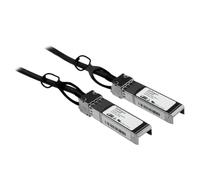 StarTech Cable SFP+ Twinax SFPCMM5M 5m Pasivo 10GbE Compatible con Cisco SFP-H10GB-CU5M Negro