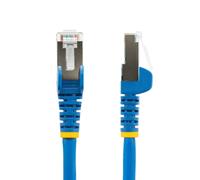 StarTech.com - Cable de 7,5m de Red Ethernet CAT6a - Azul - Low Smoke Zero Halogen (LSZH) - 10GbE - 500MHz - PoE++ de 100W - Sna