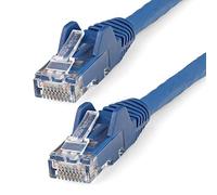 StarTech.com Cable de 7m CAT6 Ethernet - LSZH - Cable de Red RJ45 UTP de 10Gb - 650MHz - PoE de 100W - Latiguillo Snagless con Alivio de Tensión - sin Enganche - ETL - Azul (N6LPATCH7MBL)