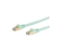 StarTech.com - Cable de 7m de Red Ethernet CAT6a Aqua RJ45 STP