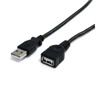 StarTech.com Cable de 91cm de Extensión USB 2.0 - Alargador USB A Macho a Hembra - Extensor