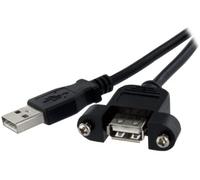 Startech.com cable de 91cm usb 2.0 para montar empotrar en panel - ext