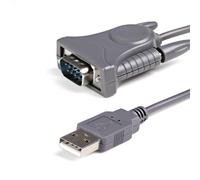 StarTech.com Cable de 91cm USB a 1 Puerto Serie RS232 - Adaptador Serial USB a S
