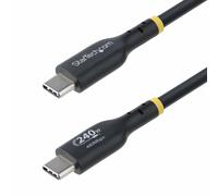 StarTech Cable de carga USB-C 3 m – PD 240W – Certificación USB-IF – USB 2.0 para portátiles