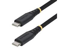 StarTech.com Cable de Carga USB-C Trenzado de 1m - Cable Cargador USB Tipo C par