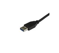 StarTech.com Cable de 0,5m USB-C a USB-A - Cable Adaptador USB Type C de Carga a USBA - Latiguillo USB Tipo C USBC USB 3.1 de 10Gbps
