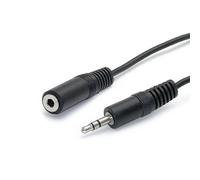 StarTech.com Cable de Extensión Estéreo de 6 pies y 3,5 mm - M/F (Video Game)