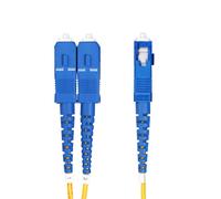 StarTech.com - Cable de Fibra Óptica LC a SC (UPC) OS2 Monomodo 9/125µm 100G LSZH Dúplex de 3m - Low Insertion Loss - Resistente