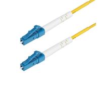 StarTech.com Cable de Fibra Óptica Simplex LC a LC (UPC) OS2 Monomodo de 2m - 9/125µm - 40G/100G - Resistente a Dobleces - Low Insertion Loss - Cable LSZH - Cable de Parcheo de Fibra