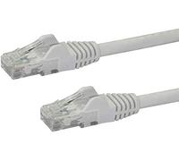 StarTech.com Cable de Red de 0,5m Blanco Cat6 UTP Ethernet Gigabit RJ45 sin Enganches