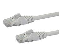 StarTech.com Cable de Red de 0,5m Blanco Cat6 UTP Ethernet Gigabit RJ45 sin Enganches