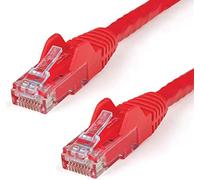 Startech.com cable de red de 0,5m rojo cat6 utp ethernet gigabit rj45