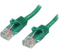 StarTech.com 45PAT50CMGN - Cable de Red (0.5 m, cat5e, Ethernet, RJ45, sin enganches) Color Verde