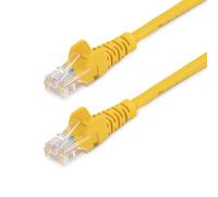 StarTech Cable de red Ethernet 45PAT10MYL Cat5e 10 m sin enganches PoE Amarillo