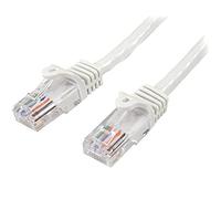 StarTech.com - Cable de Red de 10m Blanco Cat5e Ethernet RJ45 sin Enganches