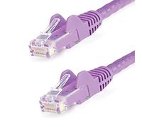 StarTech.com - Cable de Red de 1m Púrpura Cat6 UTP Ethernet Gigabit RJ45 sin Enganches