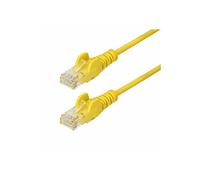 StarTech - Cable Ethernet - CAT6 Delgado - UTP RJ45 sin enganches 28AWG LSZH - 1,5 m Amarillo