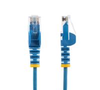 StarTech.com - Cable de Red Ethernet CAT6 Delgado sin Enganches Azul de 7m - Cable RJ45 Snagless Slim 28AWG - Alambre de Cobre P