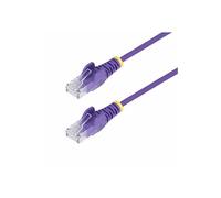 StarTech.com Cable Ethernet CAT6 Delgado 10m Morado - UTP - Cobre Puro - 28AWG - RJ45 - Snagless - LSZH - Probado con Fluke