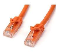 StarTech.com Cable de Red Ethernet Cat6 Sin Enganche de 5m Naranja - Cable Patch