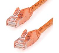 StarTech.com Cable de Red Ethernet Snagless Sin Enganches Cat 6 Cat6 Gigabit 3m - Negro