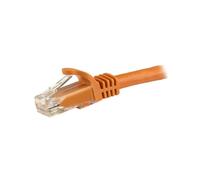 StarTech.com - Cable de Red Ethernet Cat6 Snagless de 3m Naranja - Cable Patch RJ45 UTP