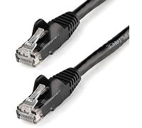 StarTech.com Cable de Red Ethernet Snagless Sin Enganches Cat 6 Cat6 Gigabit 3m - Negro
