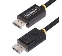 StarTech.com Cable DisplayPort 2.1 de 1m - Certificación VESA - DP80 - UHBR20/HDR/DSC 1.2a/HDCP 2.2-16K/8K 60Hz - DP 2.1